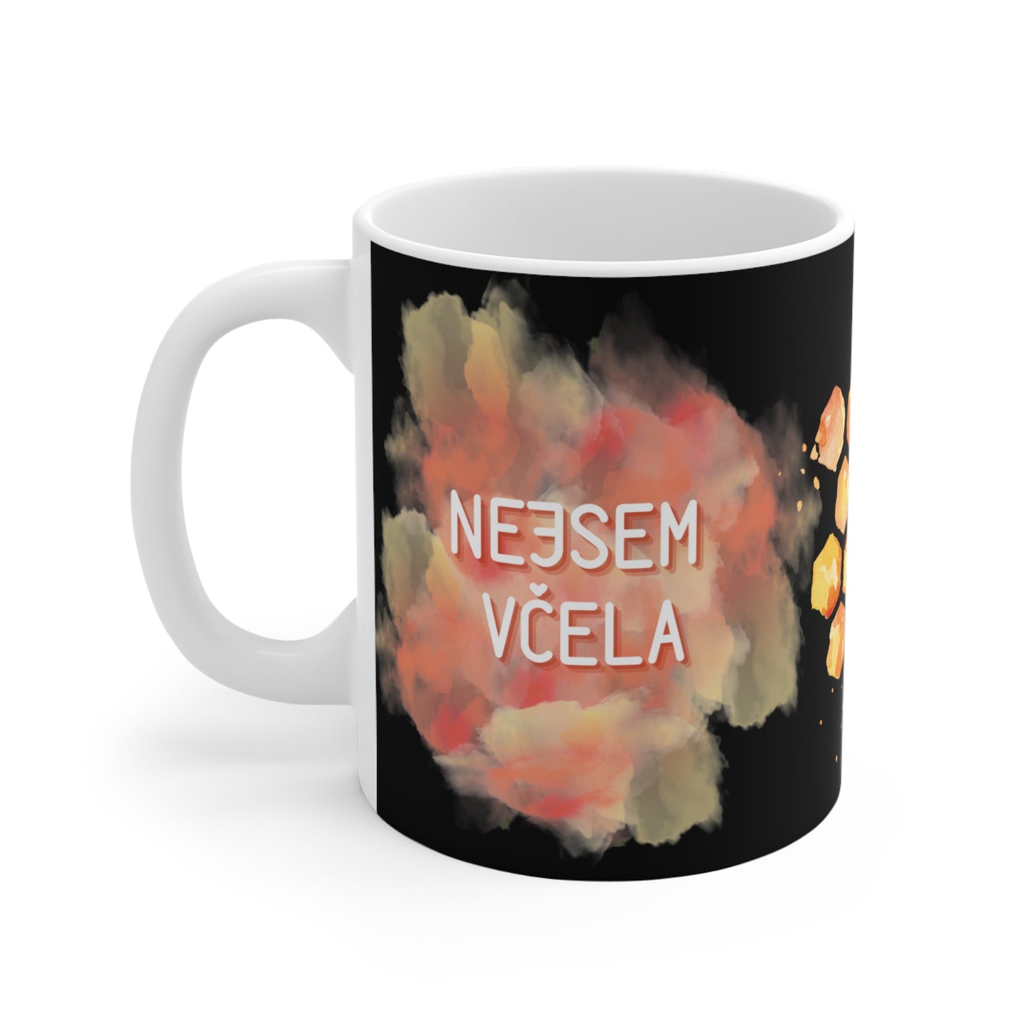 Hrnek s potiskem — Nejsem včela var. 02